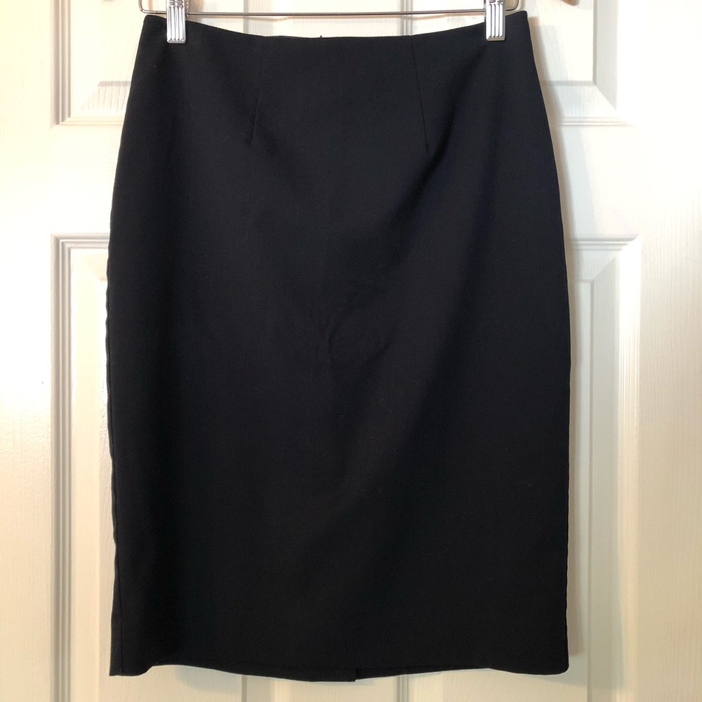 Women’s navy blue pencil skirt